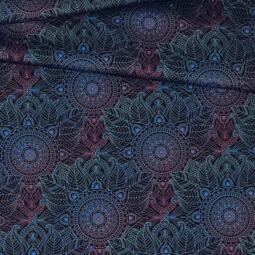 Bade-/Sportjersey (Albstoffe Performance) - Tigerlilly - Mandala