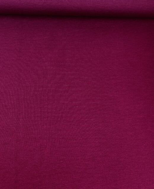 Wolle/Seide Biojersey - berry